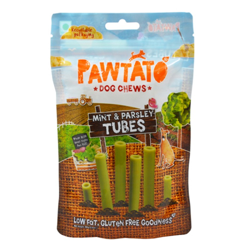 Pawtato TUBES Mint and Parsley