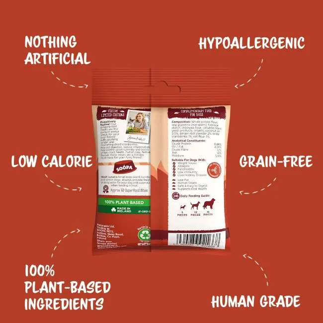 Soopa Bites PIERNIKOWE CIASTKA